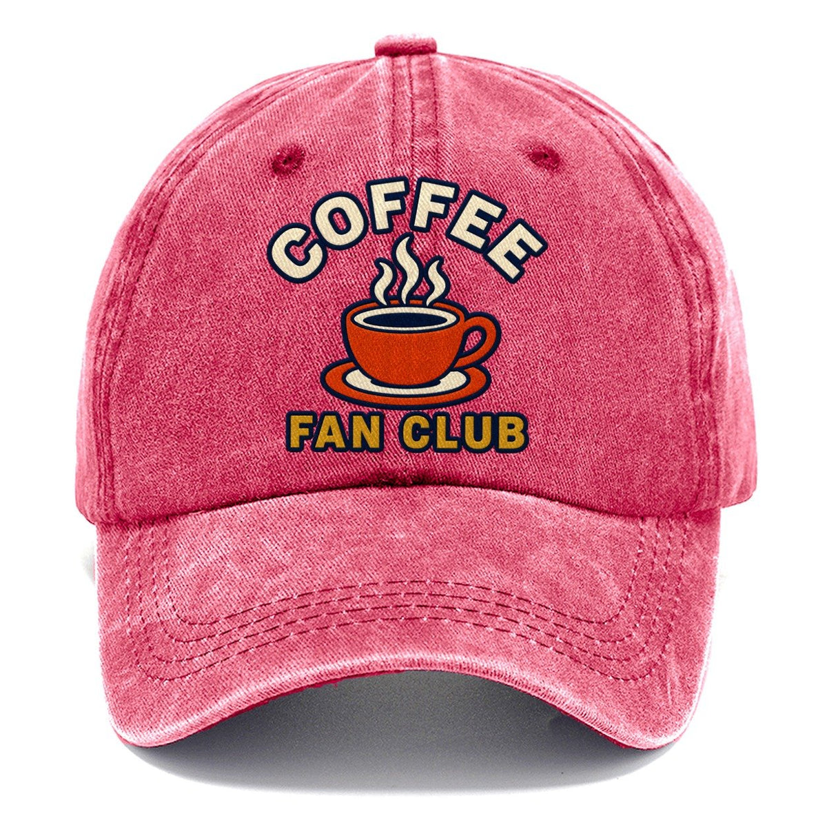 Coffee Fan Club Classic Cap – Pomegranate Blush