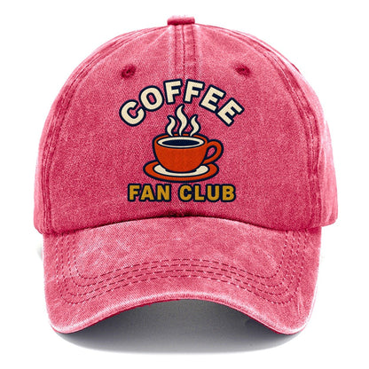 Coffee Fan Club Classic Cap – Pomegranate Blush