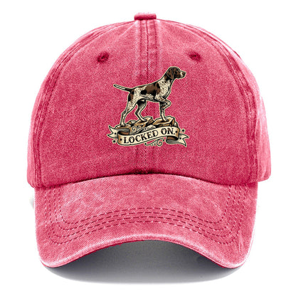Locked On Dog Classic Cap – Pomegranate Blush