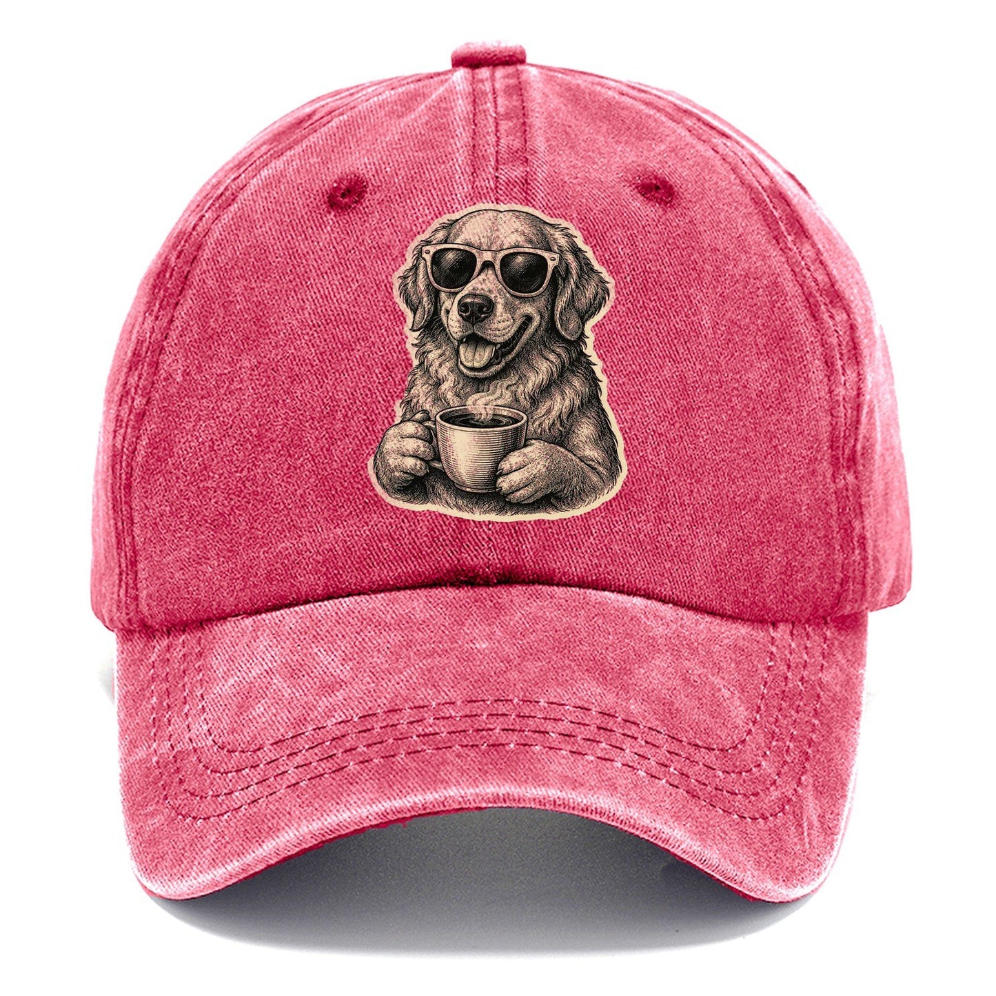 Coffee Golden Classic Cap – Pomegranate Blush