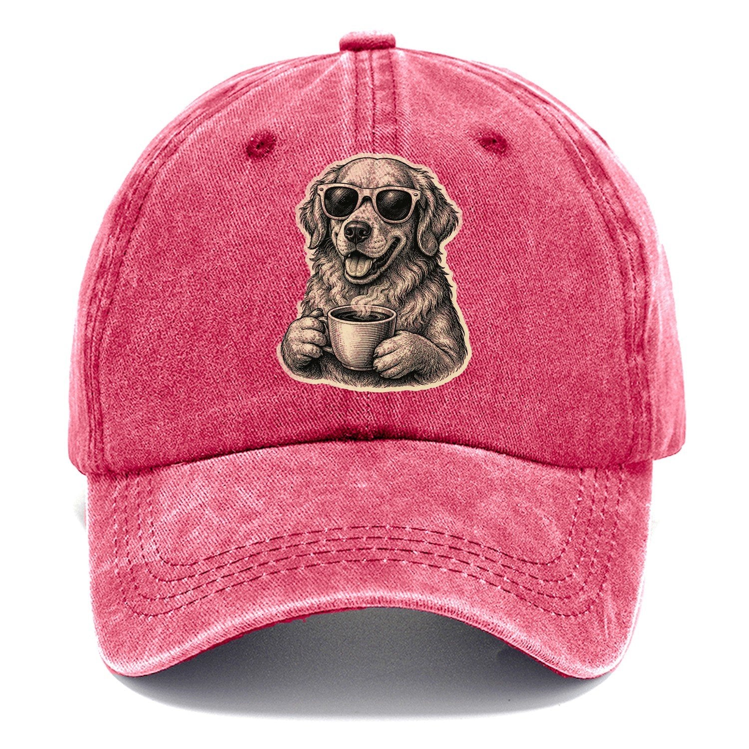Coffee Golden Classic Cap – Pomegranate Blush