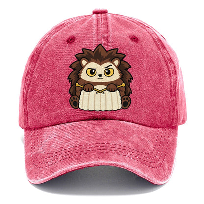 Knitting Hedgehog Yarn Crafts Classic Cap – Pomegranate Blush