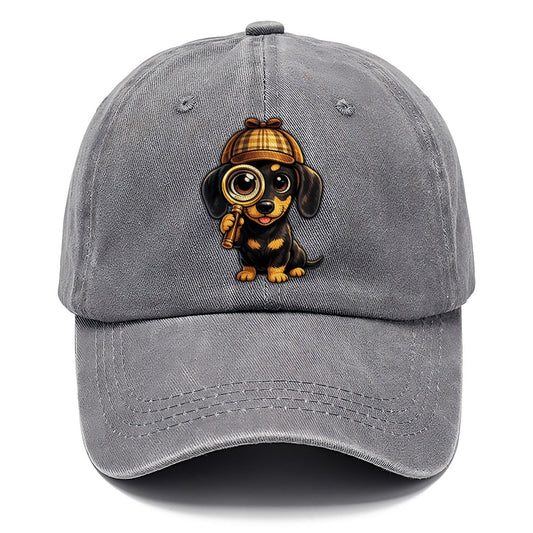 Dachshund Detective Classic Cap – Urban Haze