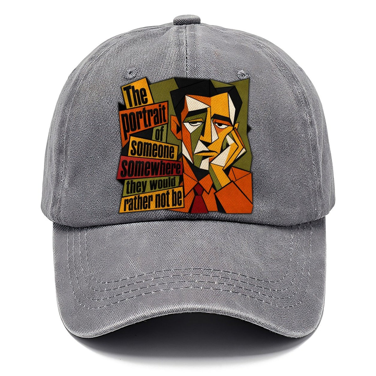 Bored Office Man Portrait Classic Cap – Urban Haze