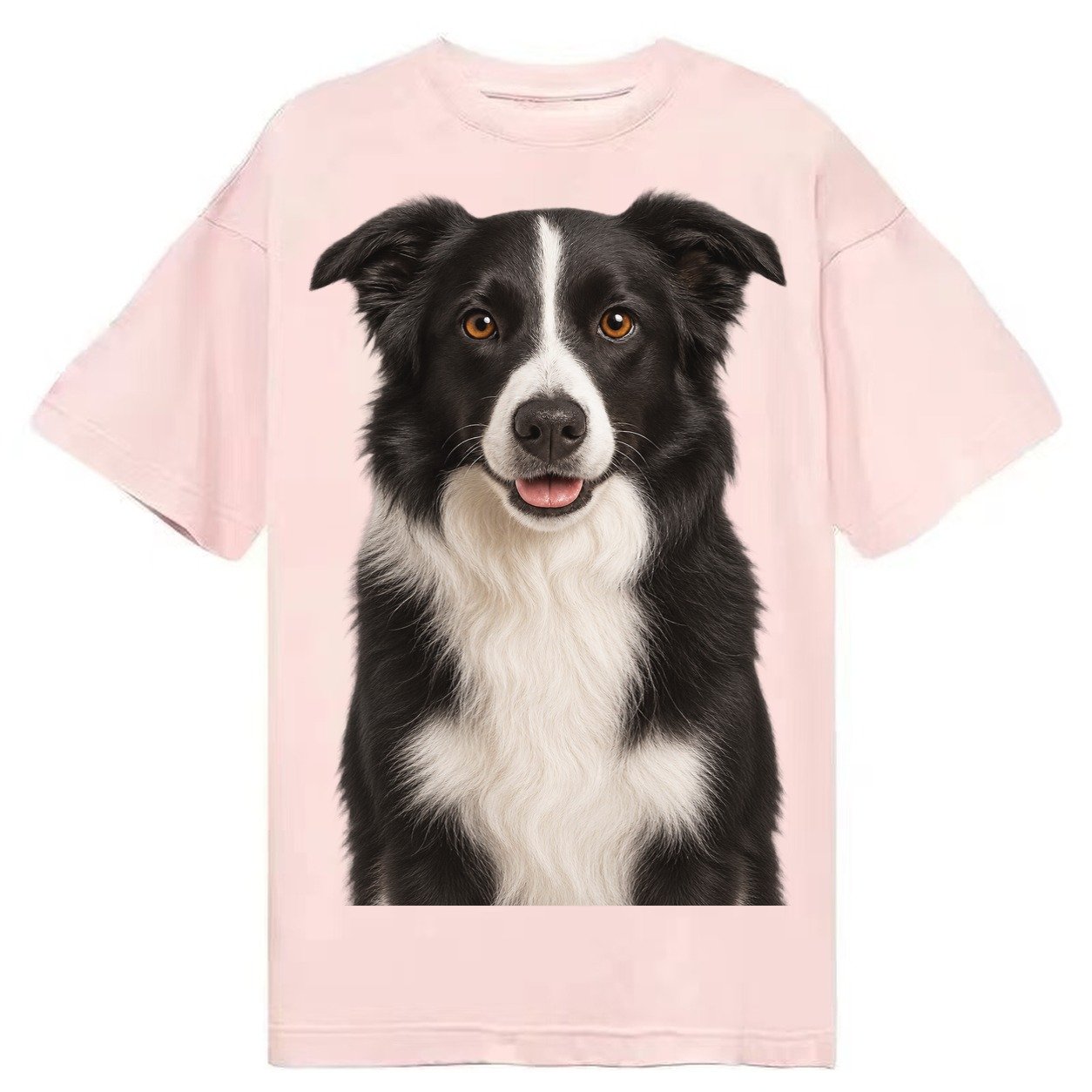 Border Collie Intelligent Companion Classic T-shirt – Pink