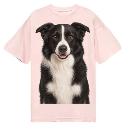 Border Collie Intelligent Companion Classic T-shirt – Pink