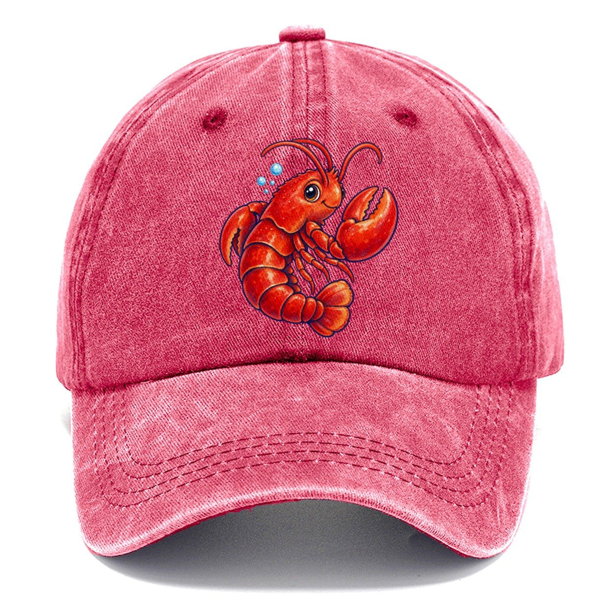 Lobster Tail Curl Sea Sprite Classic Cap – Pomegranate Blush