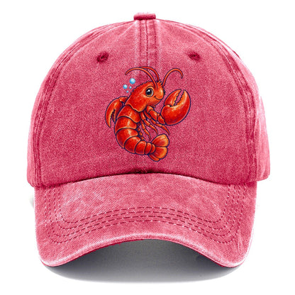 Lobster Tail Curl Sea Sprite Classic Cap – Pomegranate Blush