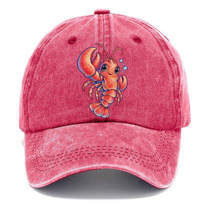 Lobster Three Quarter Float Sea Sprite Classic Cap – Pomegranate Blush