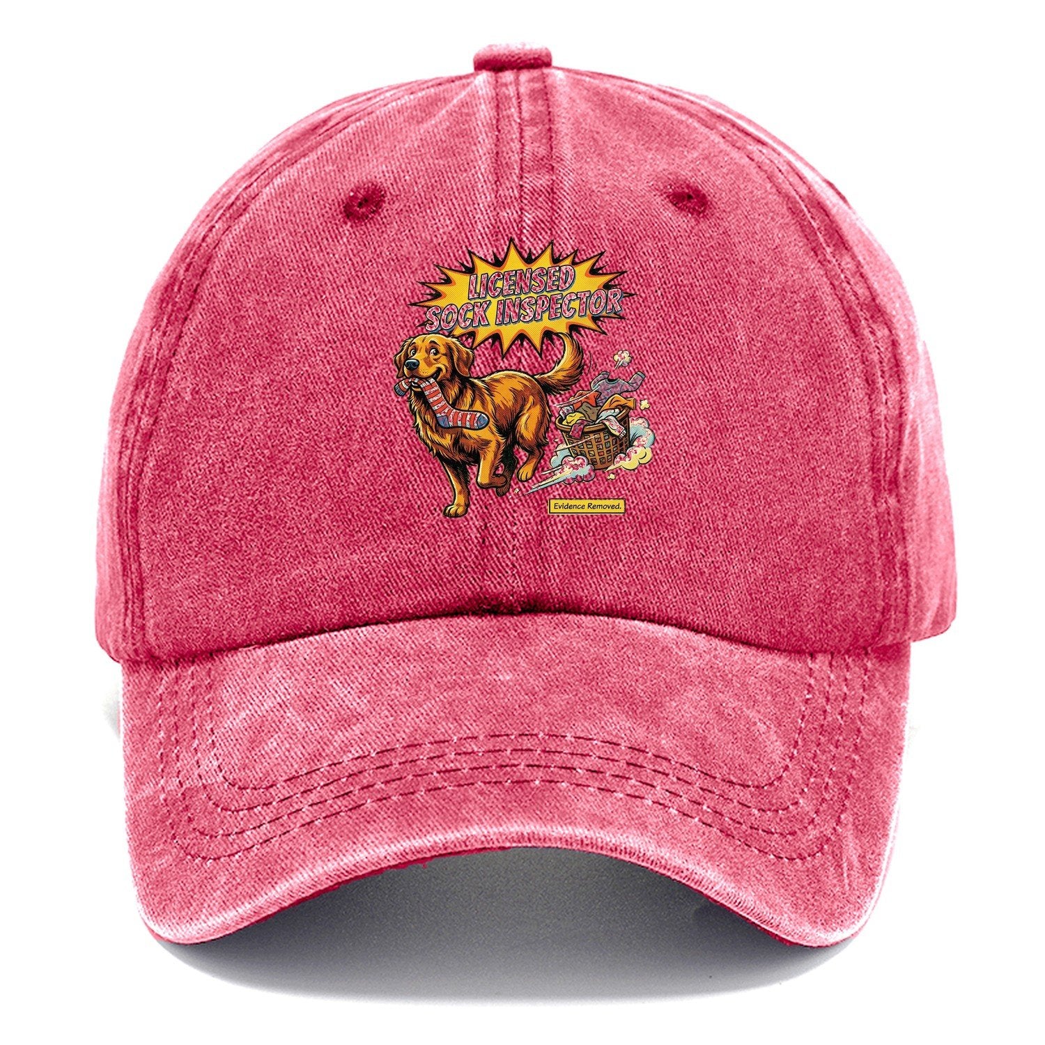 Licensed Sock Inspector Classic Cap – Pomegranate Blush
