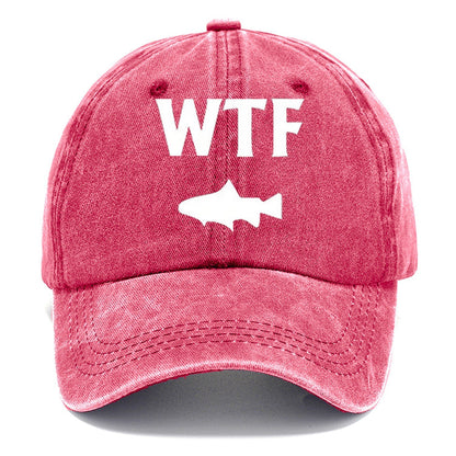 Wtf Wheres The Fish Classic Cap – Pomegranate Blush