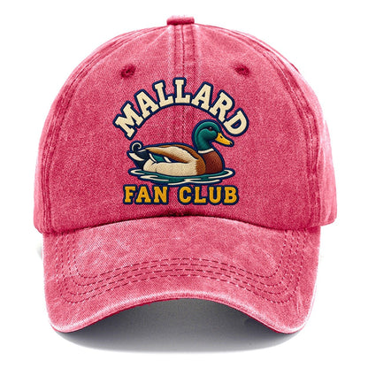 Mallard Fan Club Classic Cap – Pomegranate Blush