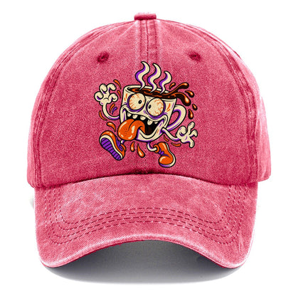 Monster Coffee Cup Crazy Styles Classic Cap – Pomegranate Blush