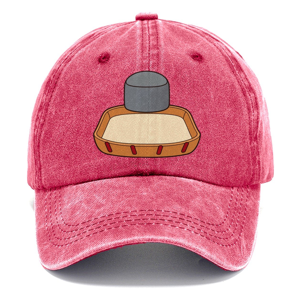 Wet Formed Tray Leathercraft Classic Cap – Pomegranate Blush