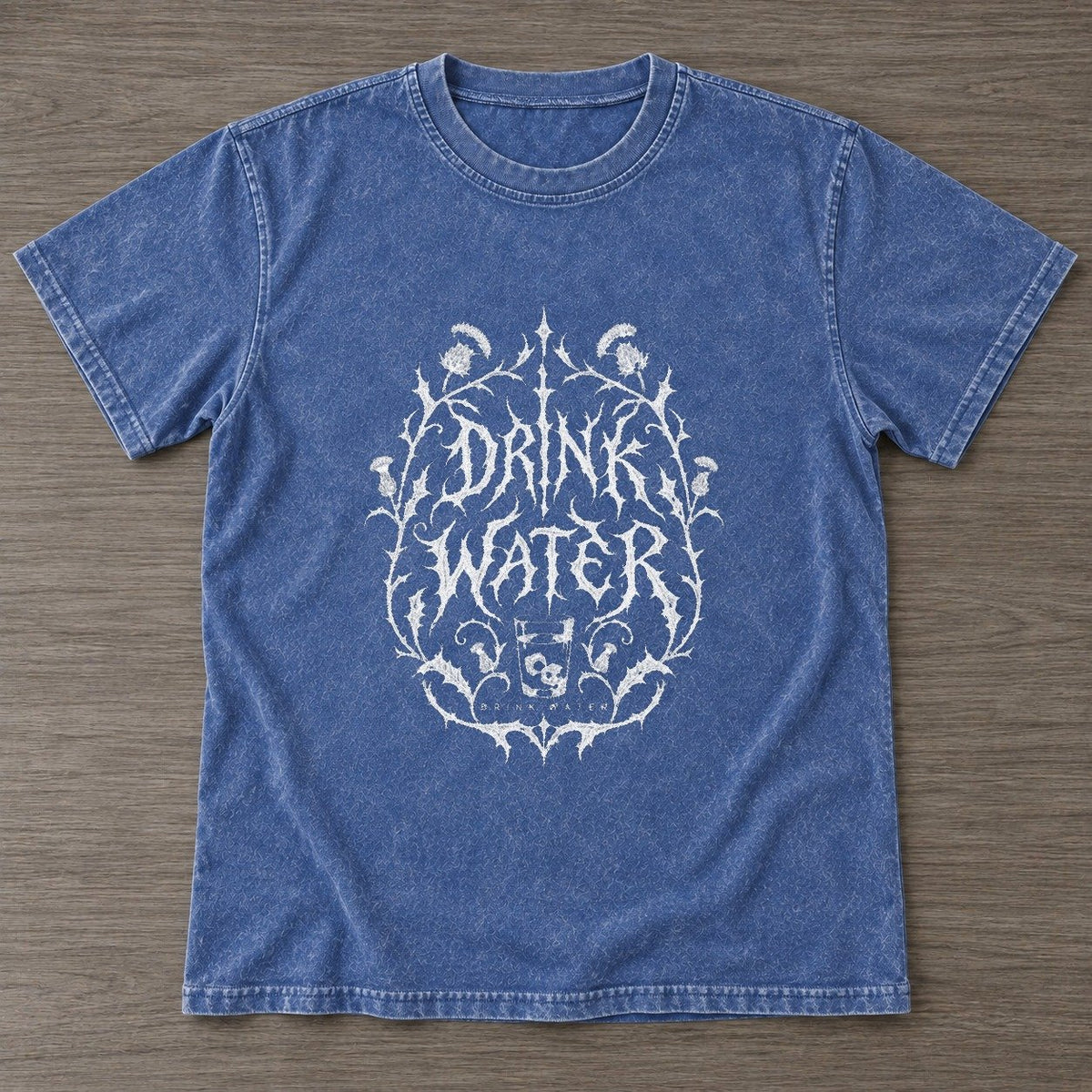 Washed Blue — front view