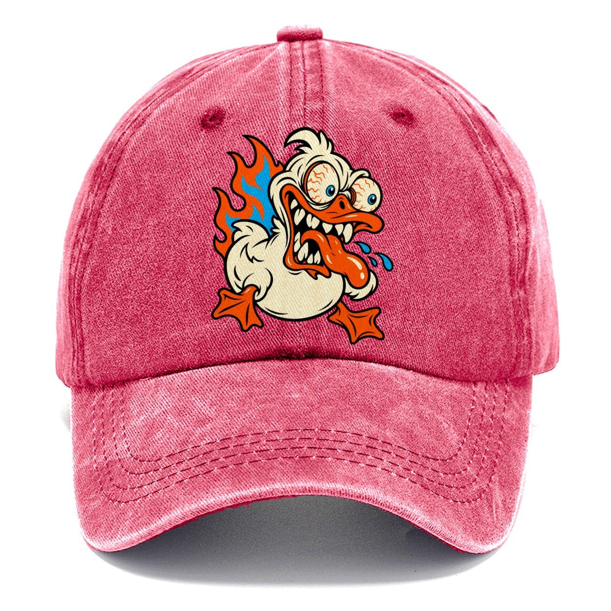 Rabid Rubber Duck Crazy Styles Classic Cap – Pomegranate Blush