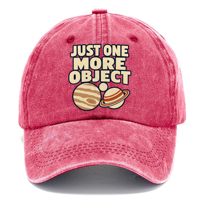 Just One More Object Astronomy And Stargazing Classic Cap – Pomegranate Blush