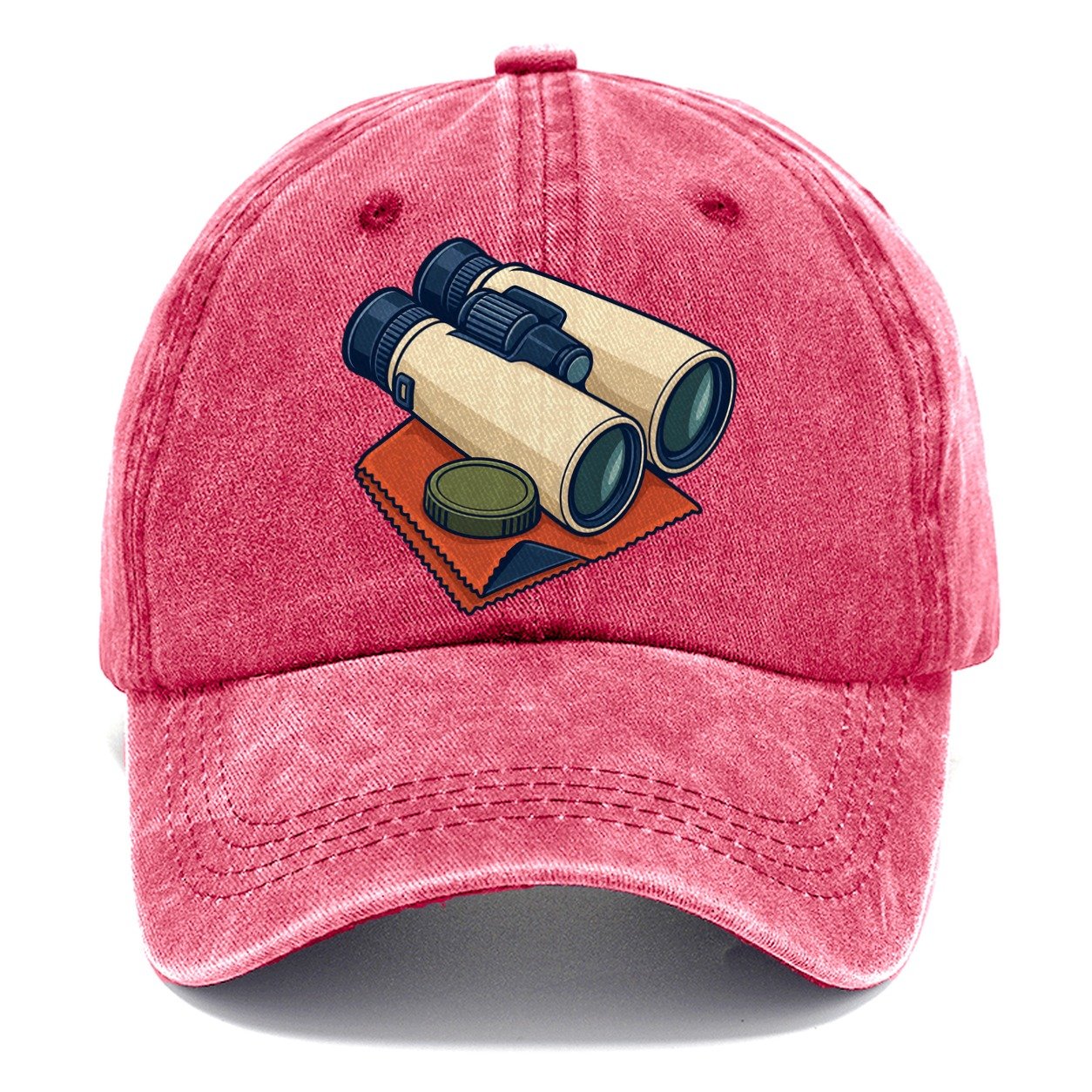 Binocular Field Kit Birdwatching Classic Cap – Pomegranate Blush