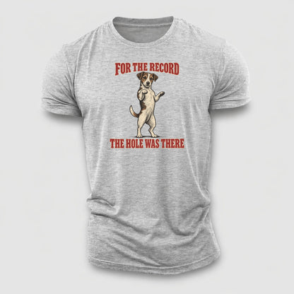 Jack Russell Terrier Dog Declarations Cotton T-Shirt – Sport Grey