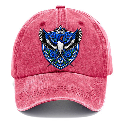 Estonia Heraldic Crest Country Logos Classic Cap – Pomegranate Blush