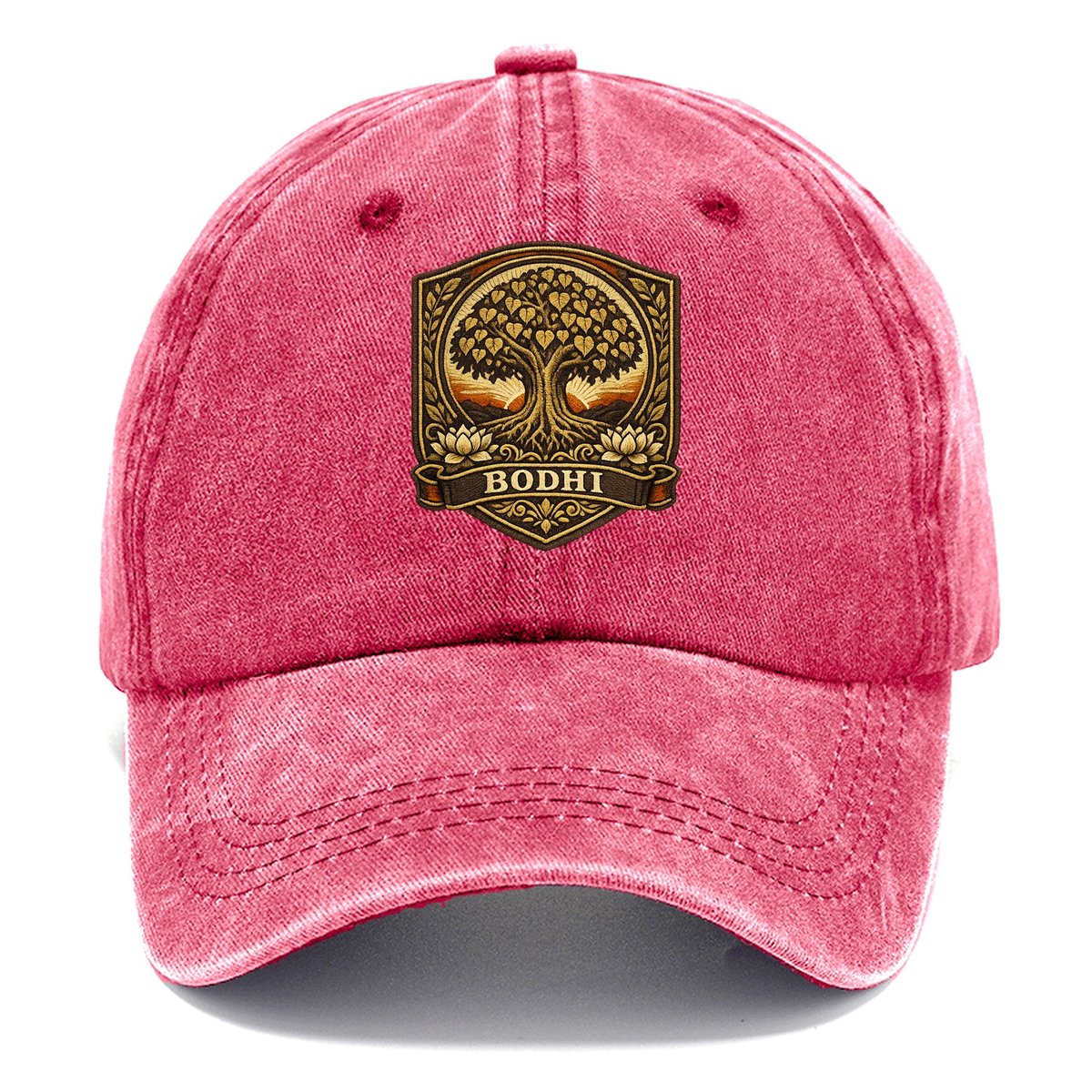 Bodhi Tree Classic Cap – Pomegranate Blush