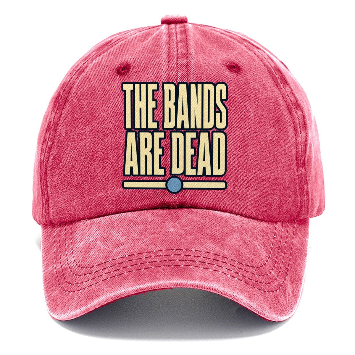 The Bands Are Dead Amateur Radio Classic Cap – Pomegranate Blush