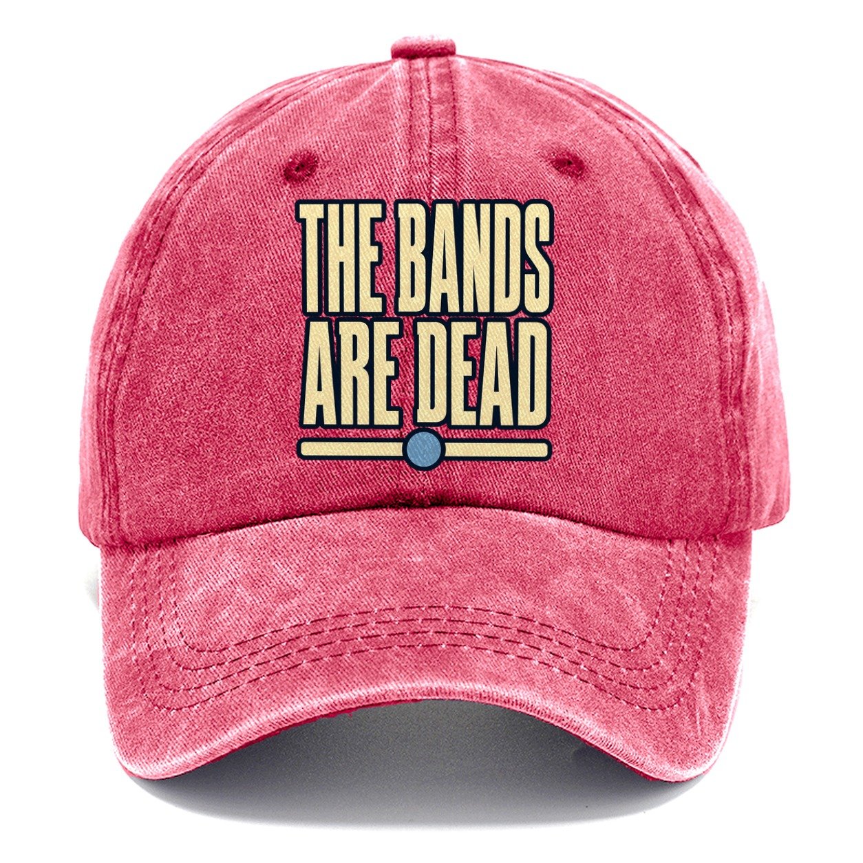 The Bands Are Dead Amateur Radio Classic Cap – Pomegranate Blush