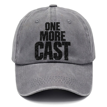One More Cast Fishing Club Classic Cap – Urban Haze