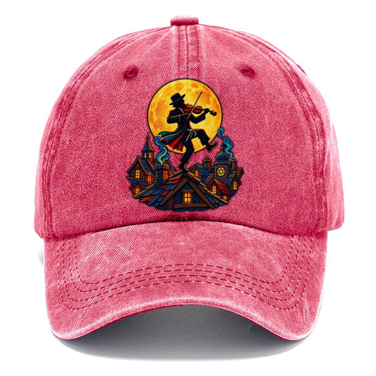 Shtetl Fiddler Roof Judaism Heritage Classic Cap – Pomegranate Blush