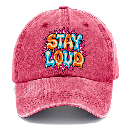 Stay Loud Crazy Styles Classic Cap – Pomegranate Blush