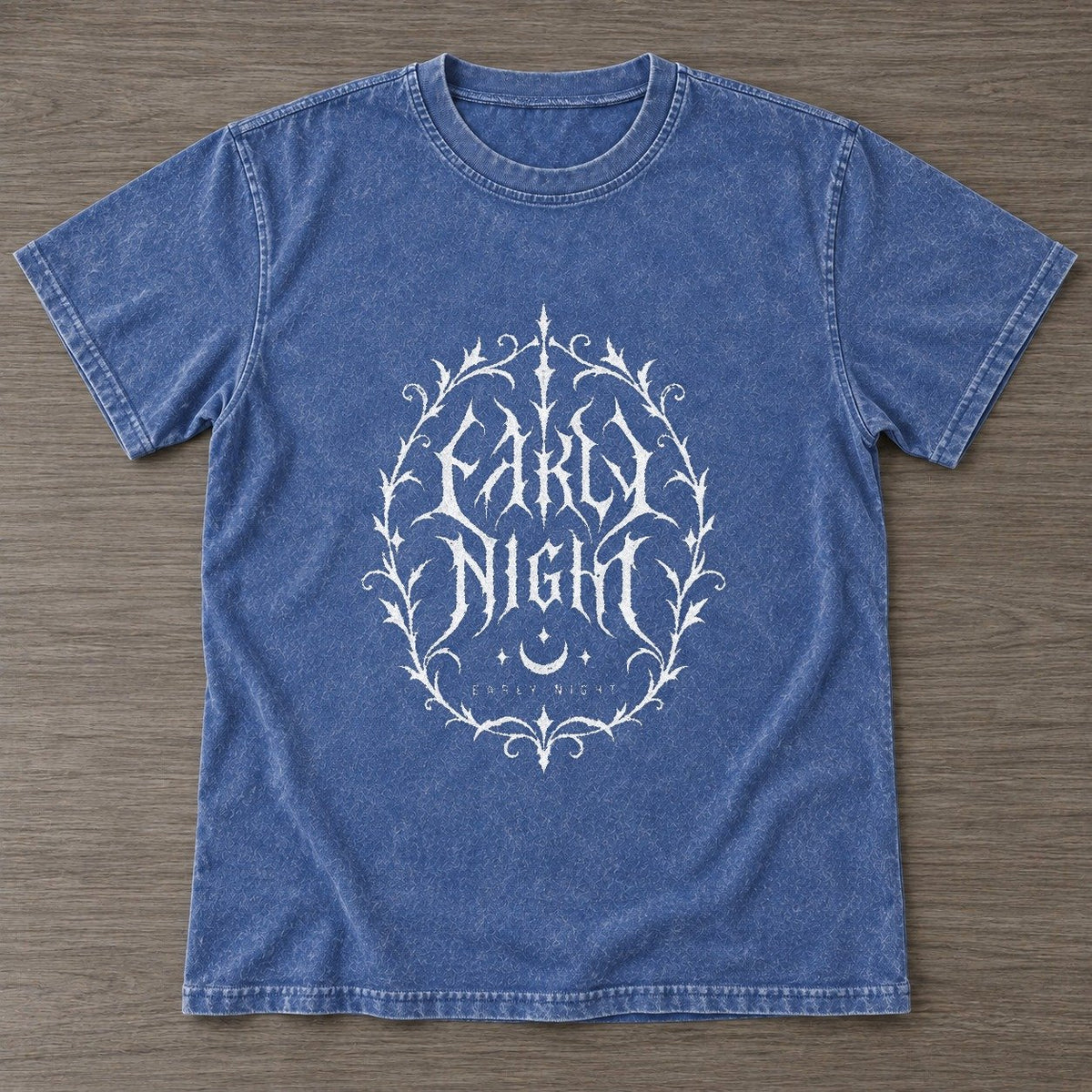 Washed Blue — front view