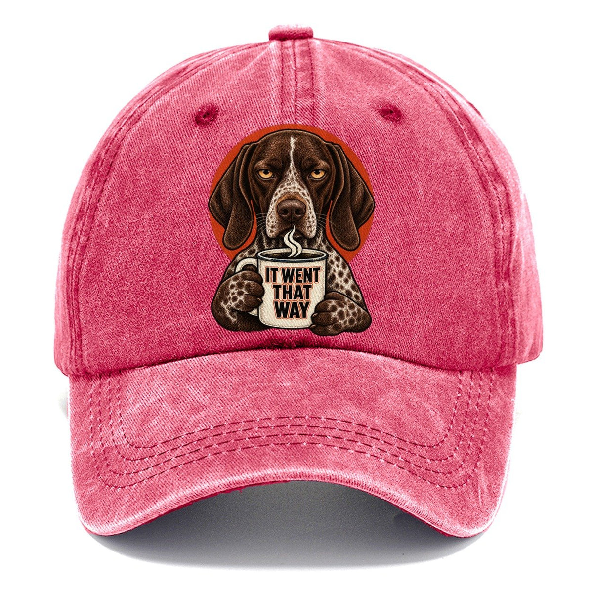 German Shorthaired Pointer Mug Truths Dog Mug Truths Classic Cap – Pomegranate Blush