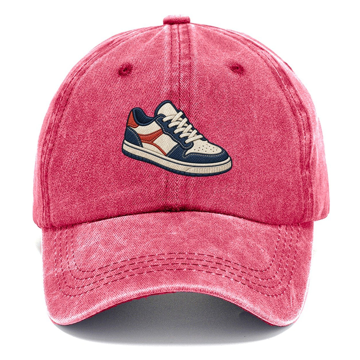Low Top Court Sneaker Tiny Solo Marks Classic Cap – Pomegranate Blush