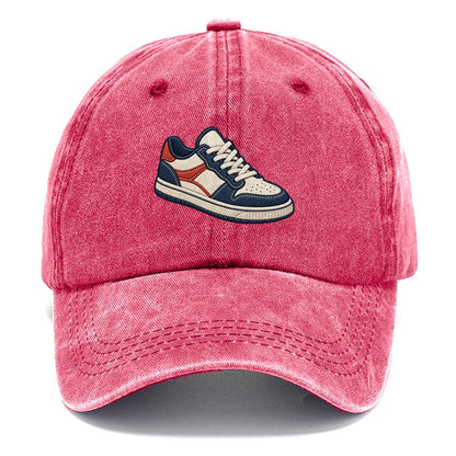 Low Top Court Sneaker Tiny Solo Marks Classic Cap – Pomegranate Blush