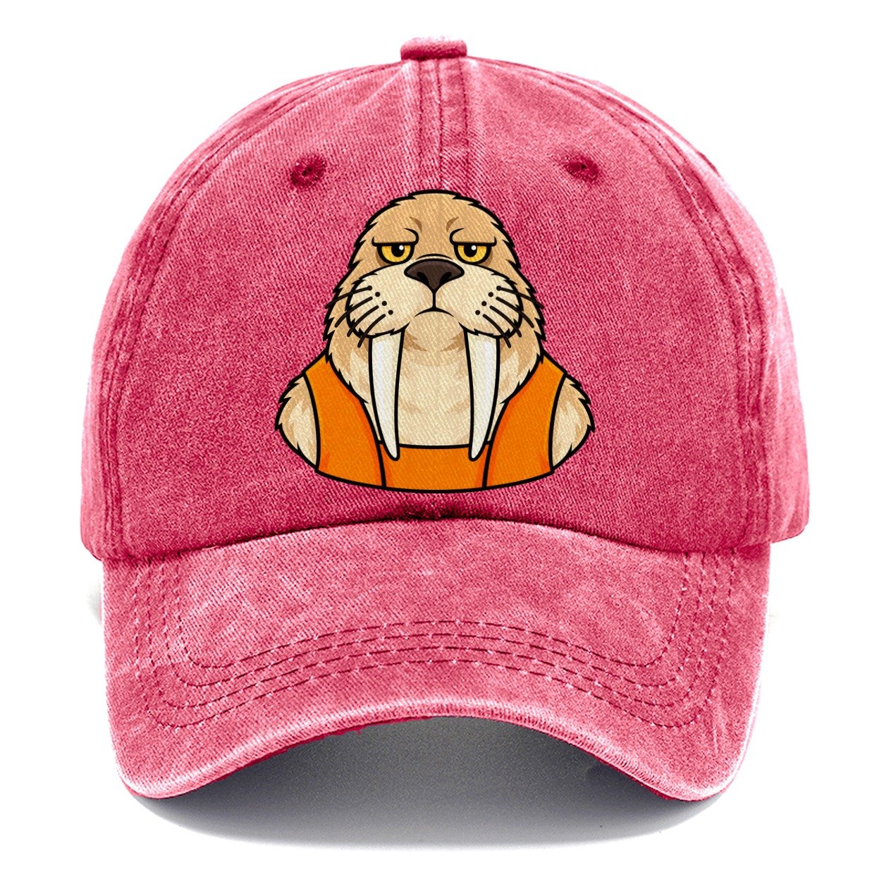 Walrus Yard Foreman Heavy Duty Classic Cap – Pomegranate Blush