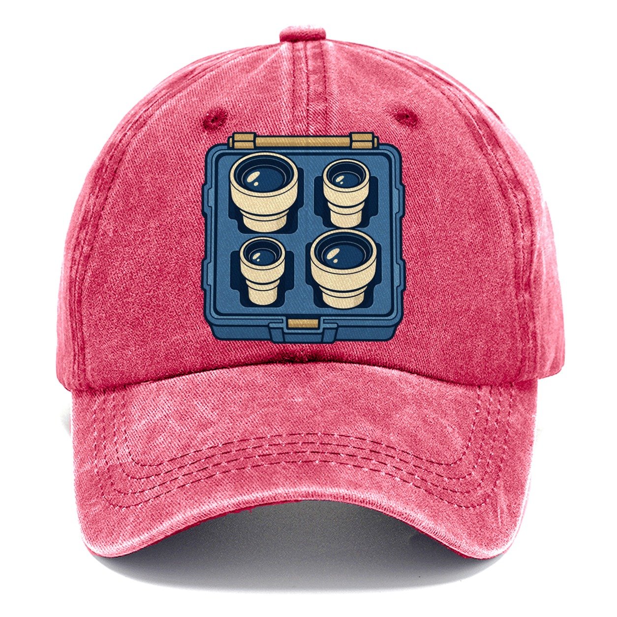 Eyepiece Case Astronomy And Stargazing Classic Cap – Pomegranate Blush