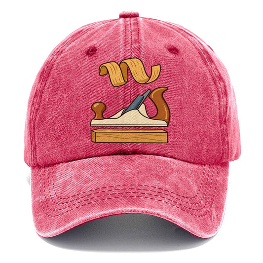 Bench Plane Profile Woodworking Classic Cap – Pomegranate Blush
