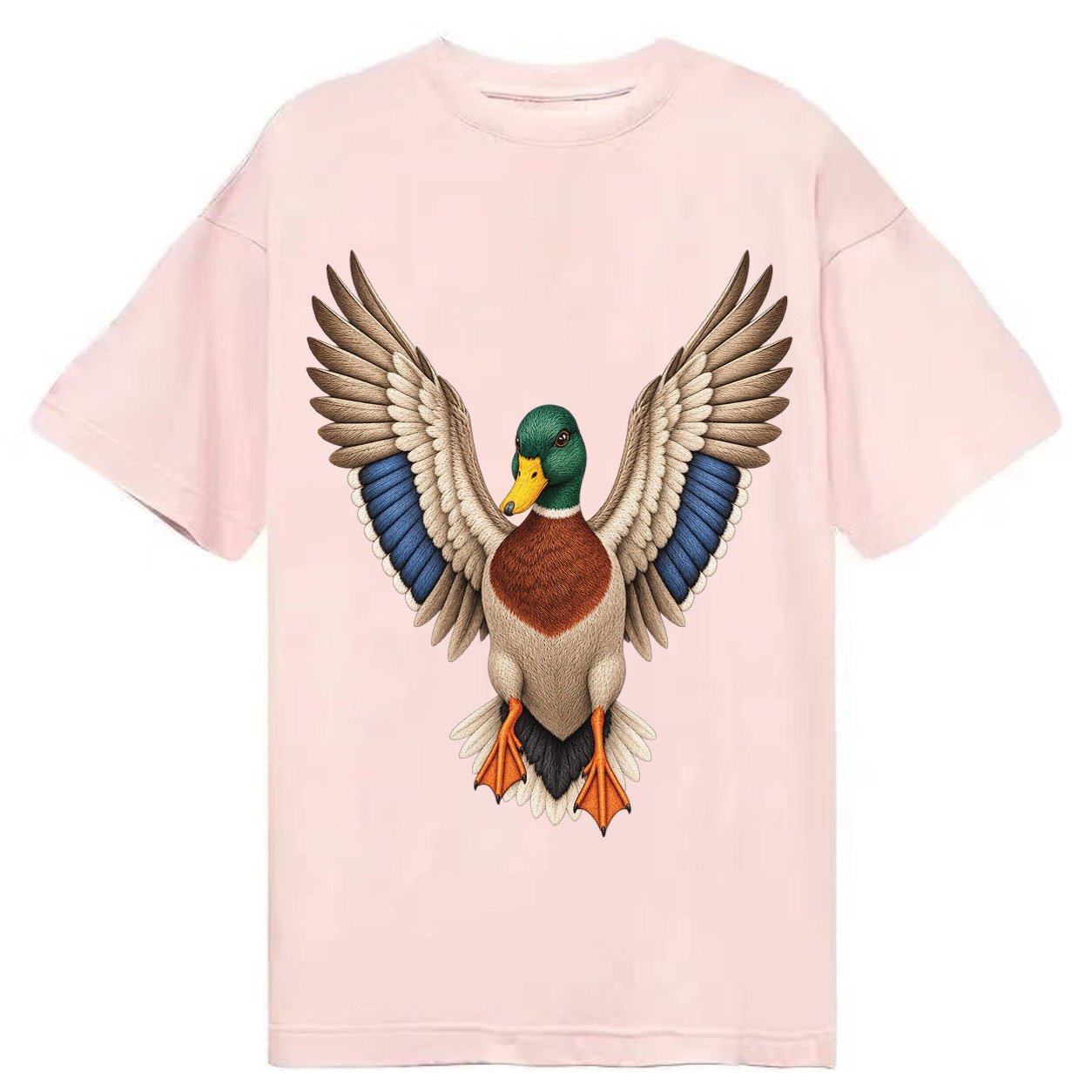 Mallard Majesty Classic T-shirt – Pink