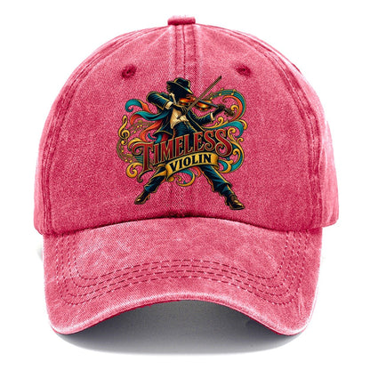 Timeless Violin Music Instruments Classic Cap – Pomegranate Blush