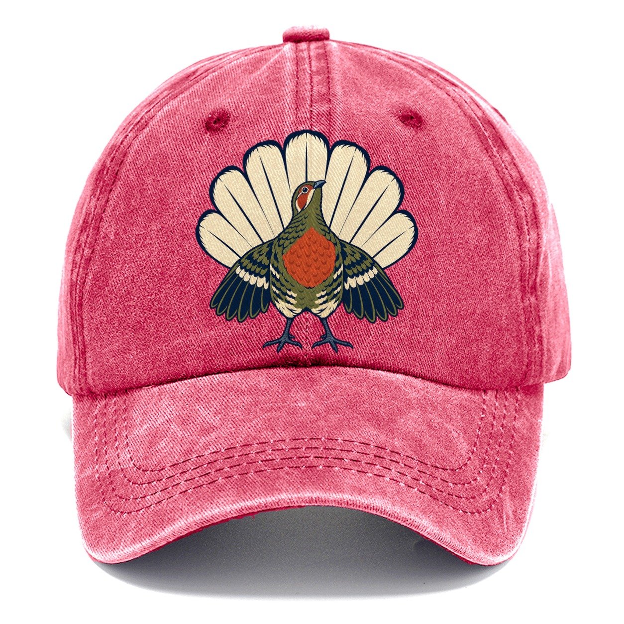 Courtship Display Study Birdwatching Classic Cap – Pomegranate Blush