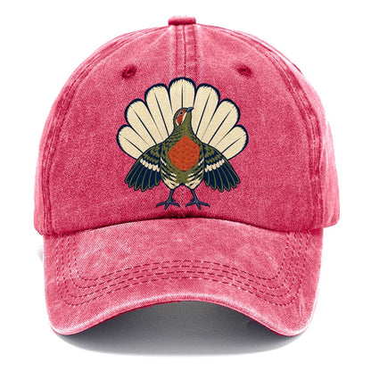 Courtship Display Study Birdwatching Classic Cap – Pomegranate Blush