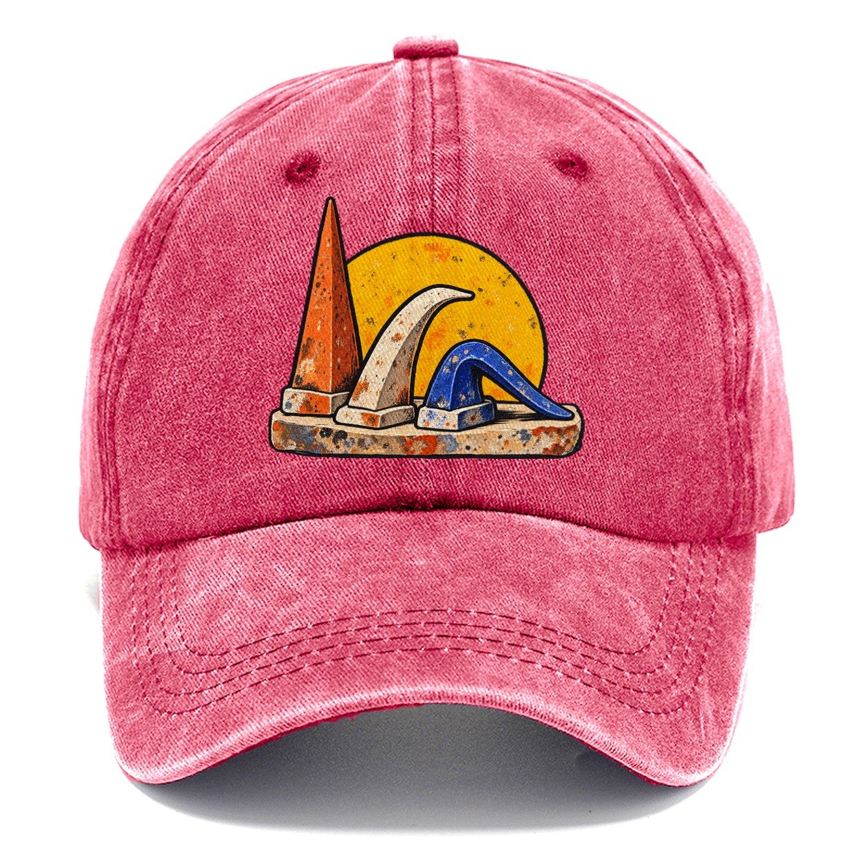 Firing Cone Trio Clay Color Makers Classic Cap – Pomegranate Blush