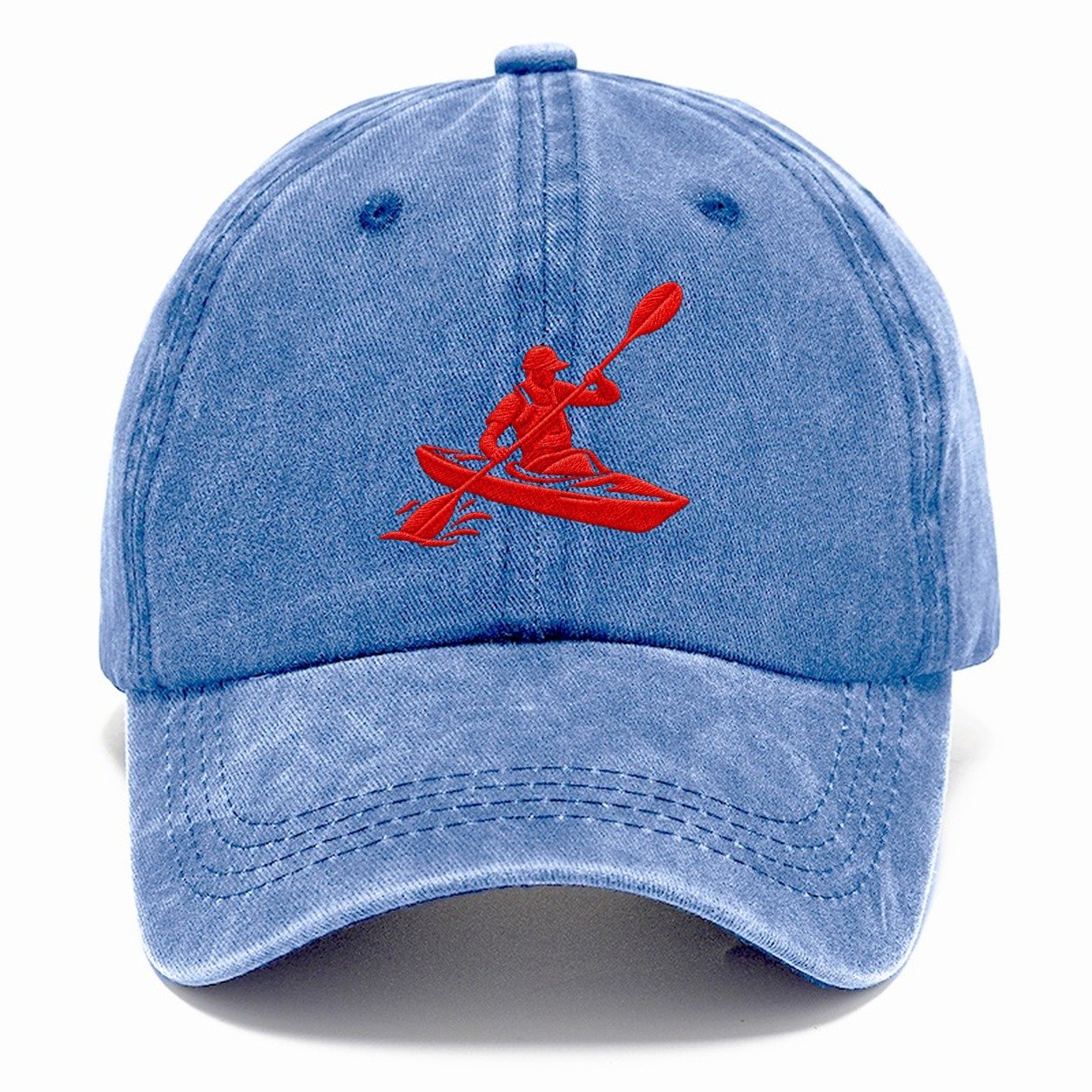 Kayaker Forward Stroke Micro Motion Mark Classic Cap – Summer Sky