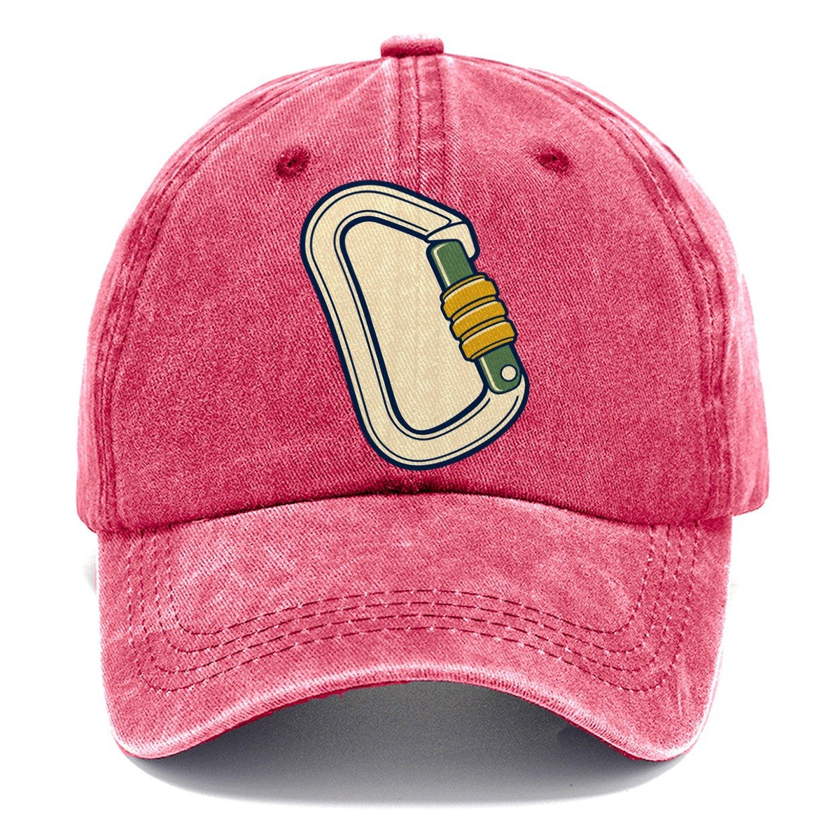 Locking Carabiner Study Rock Climbing Classic Cap – Pomegranate Blush