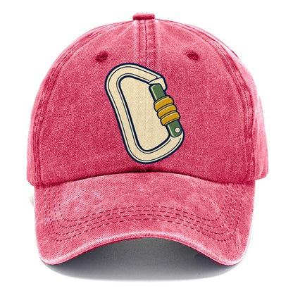 Locking Carabiner Study Rock Climbing Classic Cap – Pomegranate Blush
