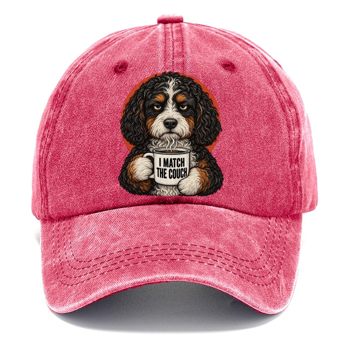 Bernedoodle Mug Truths Dog Mug Truths Classic Cap – Pomegranate Blush