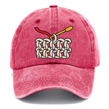 Hook And Yarn Diagram Yarn Crafts Classic Cap – Pomegranate Blush