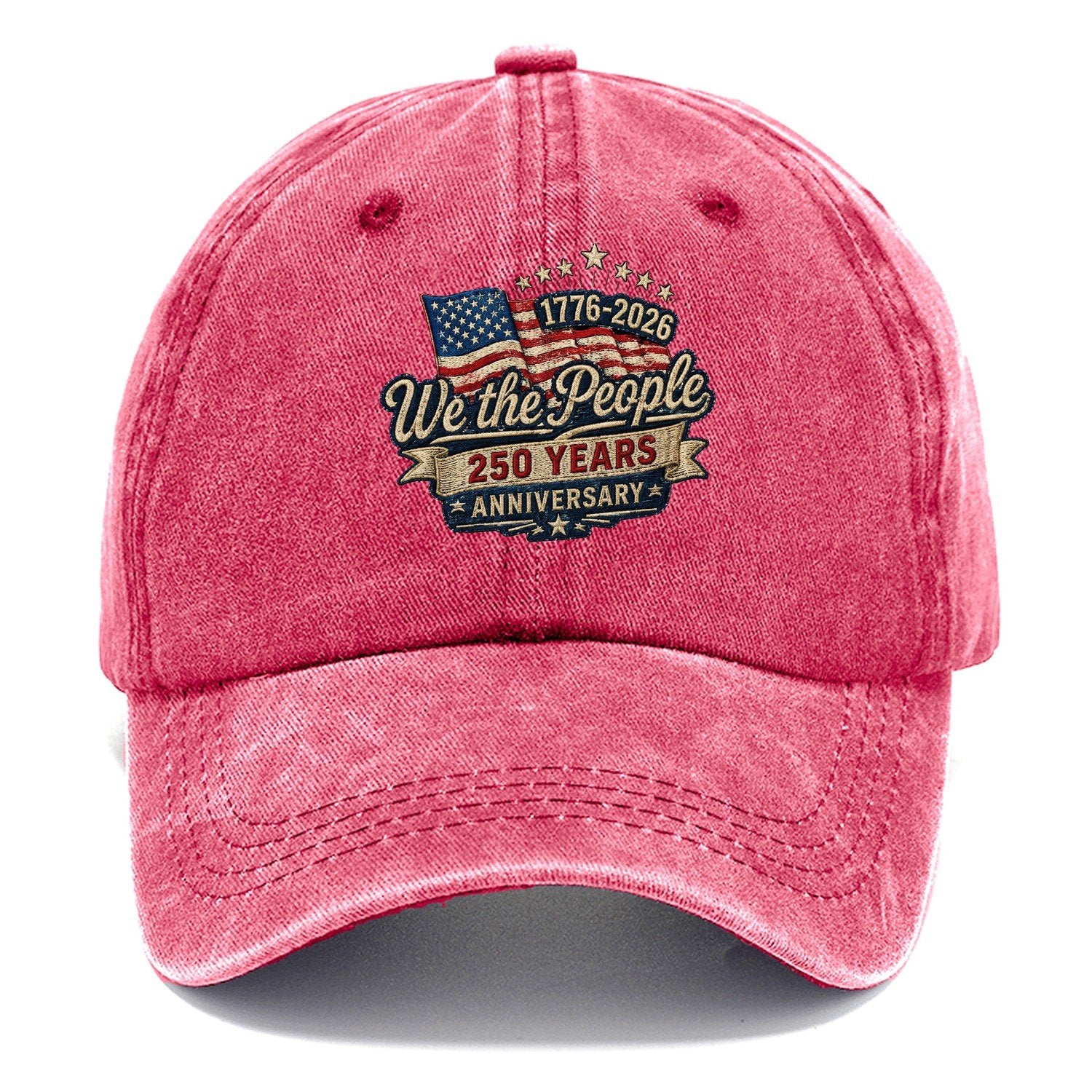 We The People 250 Classic Cap – Pomegranate Blush
