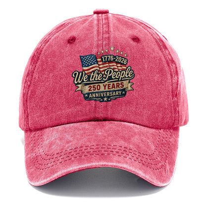 We The People 250 Classic Cap – Pomegranate Blush