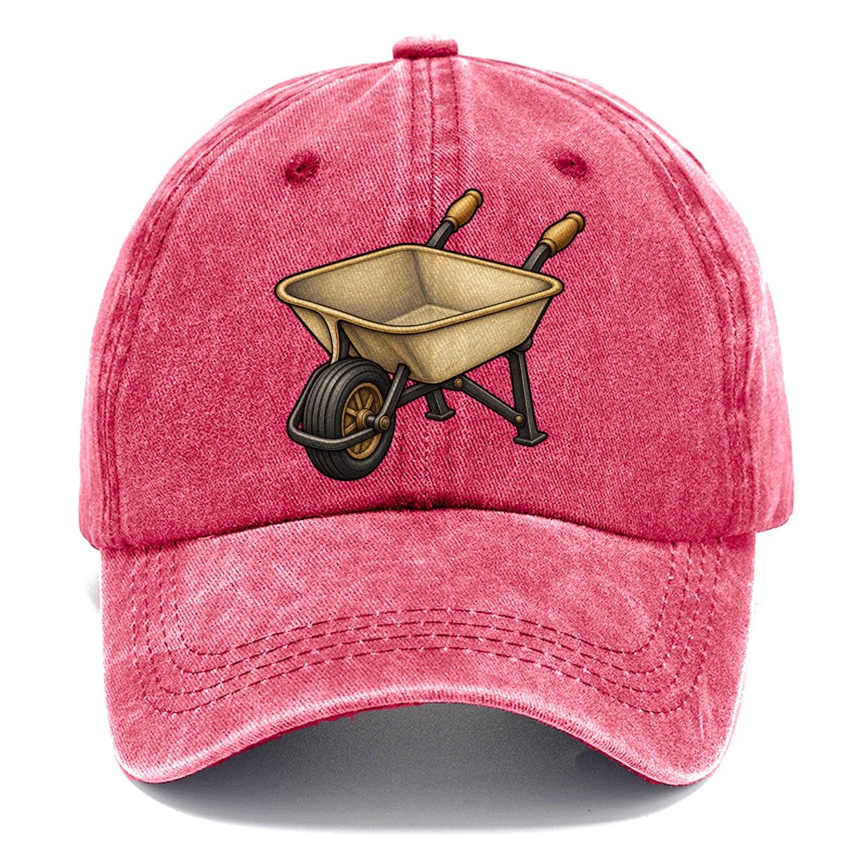 Wheelbarrow Heavy Duty Classic Cap – Pomegranate Blush